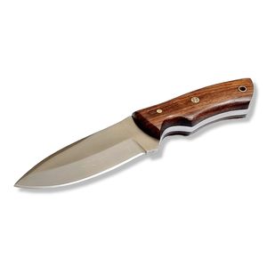 Cuchillo de Caza Premium con Hoja Fija y Funda de Cuero, Cuchillo Compacto para Exteriores, Equipo de Supervivencia, Venta al Por Mayor - Product Image 3