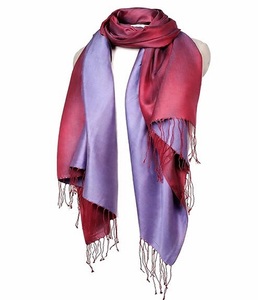 Fashion Cashmere Silk Blend Reversible <b>Shawl</b> for Women Soft Lightweight Dual-Sided Luxury Stole Wrap for Winter <b>Wedding</b> Party - Product Image 1
