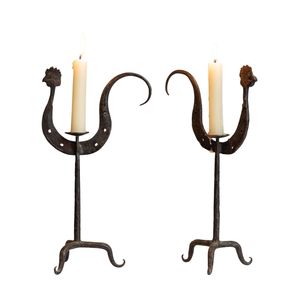 Applique murale en fer forgé, support de bougie, finition revêtue, design moderne artisanal, idéale pour la décoration de cuisine - Vente chaude - Product Image 3