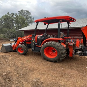 Retroexcavadora Kubota M62 de 62HP, tractor con pocas horas de uso (solo 62 horas), motor potente y sistema de transmisión suave. - Product Image 2