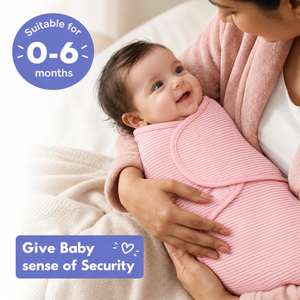 Envoltura de Algodón Orgánico para Bebé |   Manta Envolvente para Recién Nacido, Paquete de 2 |   Saco de Dormir Transpirable para Bebés |   Cuna ajustable para bebés de 0 a 6 meses - Product Image 4