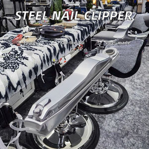 Coupe-ongles professionnel en acier inoxydable de qualité salon, à prix de gros, avec ouverture large, design durable, pour doigts, courbé et droit - Product Image 2