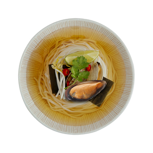 บะหมี่กึ่งสำเร็จรูปแคลอรีต่ำ รสสาหร่ายหอยแมลงภู่ บะหมี่แห้งเพื่อสุขภาพ อาหารสำเร็จรูปสำหรับมื้อเร่งด่วน - Product Image 1