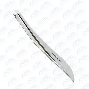 Pinces à sourcils inclinées, instruments de beauté, outils de soin esthétique, instruments de salon, emballage et couleurs personnalisés avec logo - Product Image 4