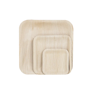 Vaisselle jetable ovale ronde personnalisée de 9 à 10 pouces Assiettes en feuille de palmier Areca Assiettes biodégradables compostables pour les fêtes 100% - Product Image 5