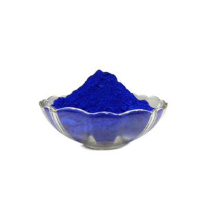 Bleu Solvant 48 : Colorant pour l'industrie des plastiques, des peintures, des encres et des revêtements – Nuance Bleu Profond – Vente en Gros - Product Image 1