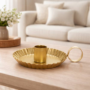 Metal Candle Holder Taper Holder for Home & <b>farm</b> decor Christmas decor candle stands Rustic Iron Taper Candle Stand with Handle - Product Image 6