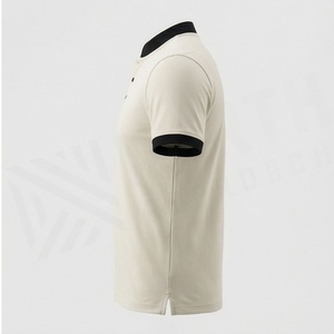 Chemise polo en polyester respirant à séchage rapide, style business, streetwear, unisexe, avec logo personnalisé, pour le golf - Product Image 3