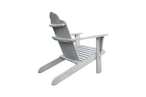 Chaise longue de jardin en bois Adirondack, sièges d'extérieur, style rustique durable, design à pieds effilés - Product Image 2