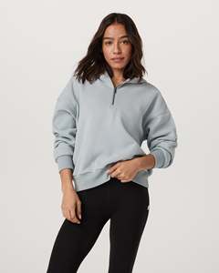 Women Casual Washed Cotton Blend <b>Hoodie</b> <b>Zip</b> <b>Up</b> Drop Shoulder Long Sleeve Pullover - Product Image 6