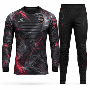 Conjunto de Camiseta de Portero de Fútbol de Manga Larga para Hombre, Sublimación, Corte Atlético, Uniforme de Portero para Adultos - Product Image 6