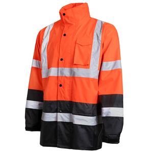 Chaqueta de Trabajo de Alta Visibilidad Fabricada Directamente en Fábrica, Totalmente Personalizable, Material de Poliéster, Chaquetas de Trabajo de Alta Visibilidad - Product Image 3