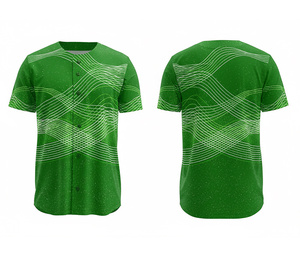 Jersey de Béisbol Personalizado Premium, Ropa Deportiva con Botones, Proveedor Mayorista, Jersey con Logotipo y Números Personalizados | Poliéster Transpirable - Product Image 6