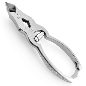 Coupe-ongles en acier inoxydable pour manucure des doigts avec une large ouverture de mâchoire et une lame incurvée - Soin des mains à bas prix - Product Image 1