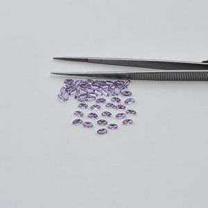 2x4mm naturel brésil améthyste à facettes marquise coupe pierre précieuse en vrac meilleure qualité calibrée pierre d'améthyste de fournisseur de confiance - Product Image 2