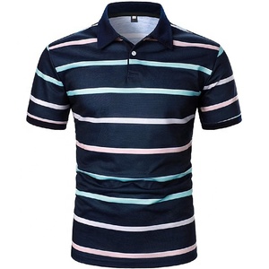 Polo de Manga Corta de Verano para Hombre de Alta Calidad, Polo con Bordado de Diseño, Polo Sublimado, Polos Uniformes - Product Image 1