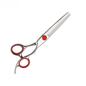 Ciseaux à cheveux professionnels en acier inoxydable, pointe acérée, pour droitiers, manche long en plastique, non pliables, Ryzer Studio - Product Image 4
