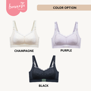 Sujetador de Lactancia Premium Antibacteriano, Acolchado, con Push-Up, Sin Costuras, Sin Varillas, de Encaje, Transpirable y Suave - Product Image 6