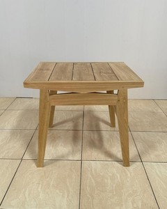 Modern Wooden <b>Side</b> <b>Table</b> Minimalist Design Handmade Living Room Furniture Rectangular Top Solid Wood Frame Model TAB57 - Product Image 2