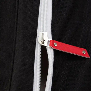 Sac de voyage noir de grande capacité, sac de sport unisexe avec poignée souple et fermeture éclair - Product Image 6