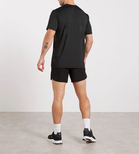 Camiseta Deportiva de Alto Rendimiento para Hombre, Color Sólido, con Logotipo Personalizado, al por Mayor, Absorbe la Humedad, para Entrenamiento - Product Image 4