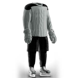 Ensemble maillot et pantalon de hockey sur glace fabriqué au Pakistan, conçu avec un tissu de qualité professionnelle offrant respirabilité et confort - Product Image 2