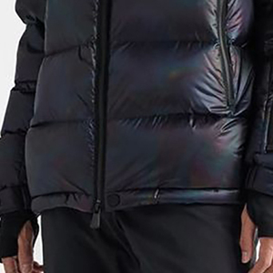 Custom Embroidered Logo Bubble Puffer Jacket Women Quilted <b>Winter</b> Coat Warm Oversized Fashion Streetwear Wholesale OEM Supplier - Product Image 4