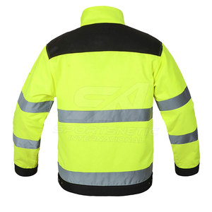 Veste réfléchissante à faible MOQ, protection de sécurité, vêtements de travail imperméables, veste de sécurité avec plusieurs poches - Product Image 3