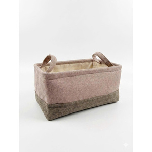 Cesta Organizadora de Lona MA52, Plegable, con Asas, para Armario, Oficina, Juguetes, Lavandería - Product Image 1