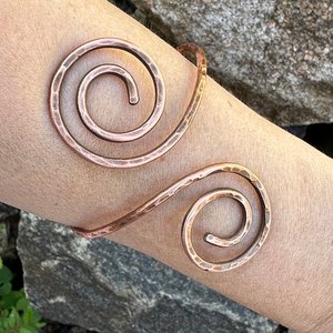 <b>Copper</b> Alloy Cuff Bracelet Antique <b>Copper</b> Plated Classic Unisex Jewelry <b>Bangles</b> healing therapy <b>copper</b> jewelry custom - Product Image 5