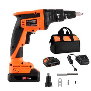 Kit de Atornillador para Paneles de Yeso de 20V Máx., 4200 RPM, Inalámbrico, Sin Escobillas, con 2 Baterías, Cargador y Clip para Cinturón, para Personalización DIY ODM - Product Image 1