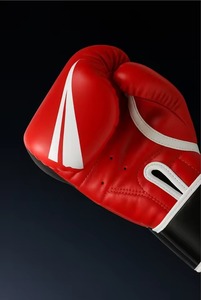 Boxing <b>Gloves</b> Premium PU Fight <b>Gloves</b> with Artificial Leather Construction and Protective Padding for Professional Training - Product Image 2