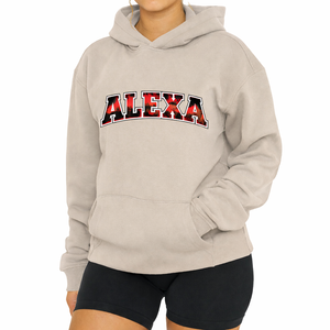 Sweat-shirt à capuche pour femme, design minimaliste uni, sweat-shirt à capuche décontracté, sweat-shirt classique pour femme - Product Image 1
