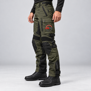 Pantalon de moto haut de gamme avec tissu résistant, coupe confortable, design protecteur, construction respirante pour la conduite à moto - Product Image 2