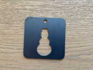 Wooden <b>Tree</b> Ornament With Star <b>Top</b> Modern Handicraft <b>Christmas</b> Decor - Product Image 6