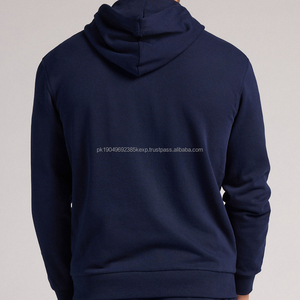 เสื้อฮู้ดซิปผ้าฝ้ายสำหรับผู้ชาย เสื้อฮู้ดผ้าเทอร์รี่ออร์แกนิกสำหรับผู้ชาย เสื้อแจ็คเก็ตซิปเต็มตัว เสื้อสเวตเชิ้ตมีฮู้ดสำหรับผู้ชาย เสื้อแจ็คเก็ตแบบสปอร์ตสั่งทำพิเศษ - Product Image 2