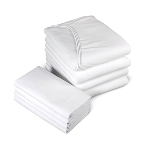 Hospital Medical Bedsheet Premium Polycotton Fabric Soft Comfortable Durable Easy Care Nursing Home Clinic Bedding - Product Image 2
