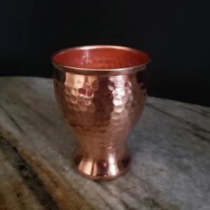 Vasos de Cobre con Textura Martillada de Estilo Moderno, Ideales para Beber Agua o Cerveza, Vaso de Cobre Puro y Artículos de Bebida Saludables para Uso Doméstico - Product Image 4