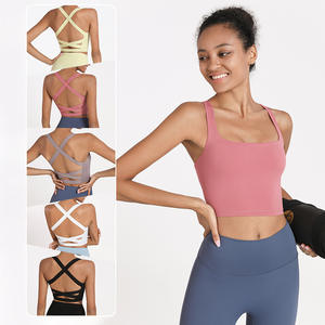 Conjunto de Yoga 2025, Nuevo, a la Moda, a Prueba de Impactos, con Relleno, Sexy, para Gimnasio, Entrenamiento, Fitness, para Tallas Grandes, sin Costuras, Estampado - Product Image 3