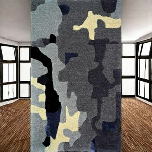 Tapis de prière antistatique écologique, style traditionnel, motif écossais brodé, en peluche faite à la main, 2500 g/m², résistant à l'eau et aux taches - Product Image 3