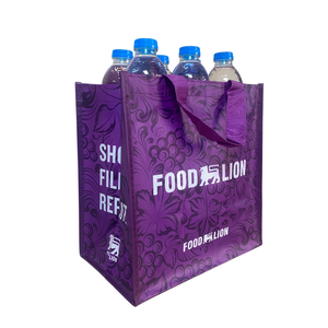 Sacs à provisions fourre-tout en PP non tissé écologique personnalisé avec poignées durables Sacs d'épicerie réutilisables pour les promotions vertes - Product Image 1