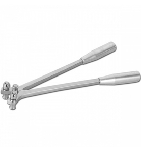 Alicate doblador de placas tipo rodillo de acero inoxidable disponible en todo tipo de instrumentos ortopédicos veterinarios para animales - Product Image 2