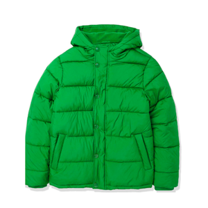 Blouson Bomber en Toile Imperméable Grande Taille pour Homme avec Fermeture Éclair et Logo Frontal – Style Décontracté Automne - Product Image 1