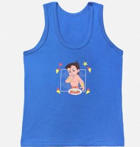 Chaleco de algodón para niños, uso diario, ajuste cómodo, chaleco informal sin mangas para niños, ropa interior a precio asequible - Product Image 1
