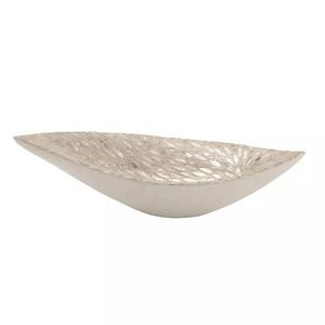 Bandeja de nácar al por mayor, hecha a mano, de varios tamaños, con mosaico de conchas neutras, rectangular, para cocina y comedor. - Product Image 2