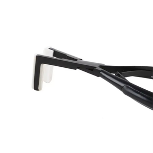 Herramientas de Extensión de Cabello de Acero Inoxidable de la Mejor Calidad, Recién Llegadas, Duraderas, Precio al por Mayor, Pinzas con Puntas de Silicona Blanca - Product Image 4