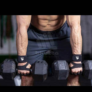 Gants de musculation en néoprène avec sangle de poignet réglable, antidérapants, légers et respirants pour la musculation et l'entraînement en salle de sport - Product Image 4