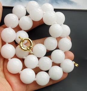 Luxury Latest Handcrafted High Polished Trendy Beaded Resin Necklace Unisex From India - Product Image 1