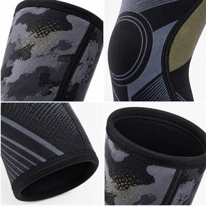 Rodilleras de Neopreno de 7mm Personalizables, Unisex, Duraderas, Antichoque, de Compresión, para Gimnasio y Deportes, Venta al por Mayor, Precio Económico - Product Image 3