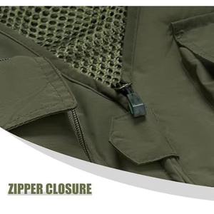 Chaleco de Seguridad Reflectante Multifuncional de Alta Calidad al por Mayor con Múltiples Bolsillos para Protección - Product Image 3